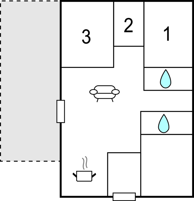 Ferienhaus - Egsmark Strand , Dänemark - D14009 