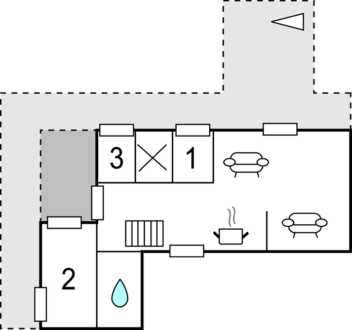 Feriehus - Egsmark Strand , Danmark - D14039 