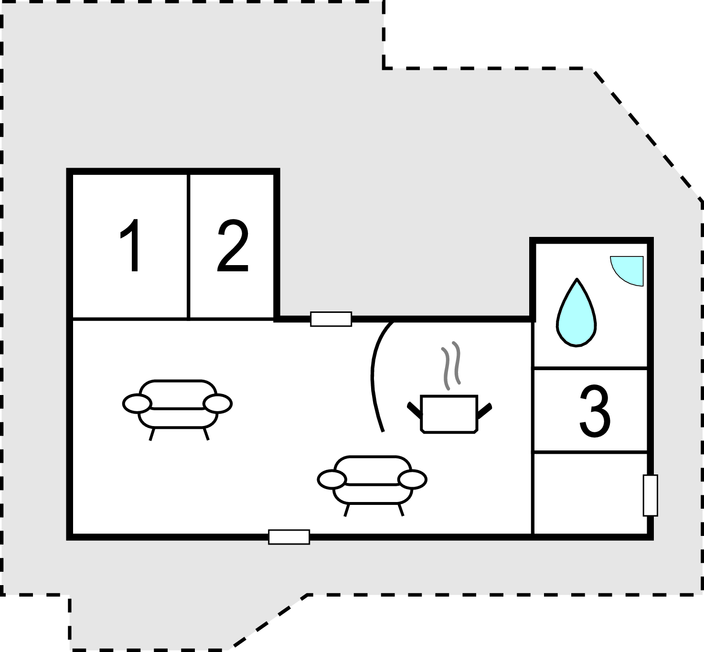 Feriehus - Egsmark Strand , Danmark - D14265 