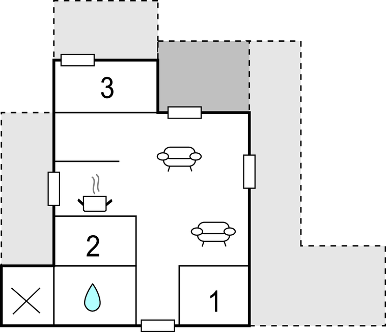 Feriehus - Egsmark Strand , Danmark - D14012 