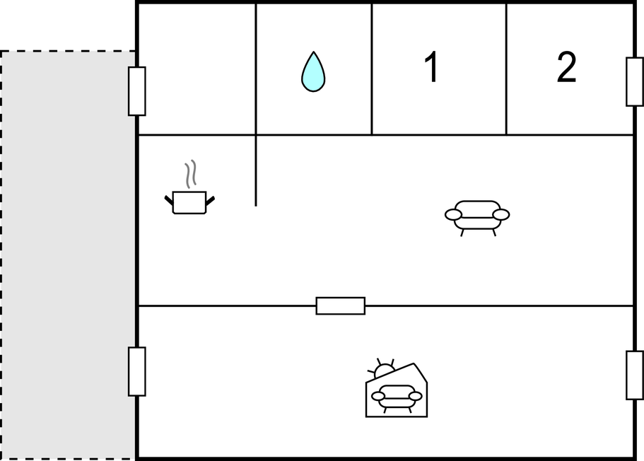 Ferienhaus - Egsmark Strand , Dänemark - D14179 