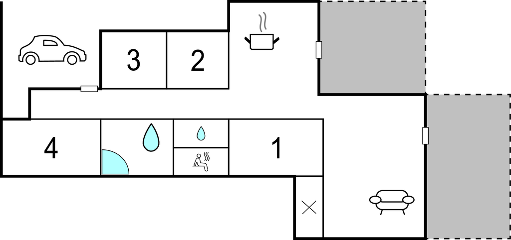Ferienhaus - Egsmark Strand , Dänemark - D14545 