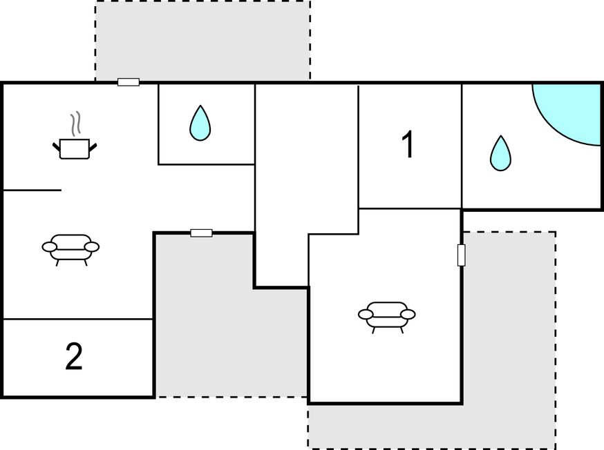 Ferienhaus - Egsmark Strand , Dänemark - D14641 