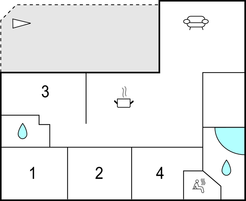 Feriehus - Egsmark Strand , Danmark - D14669 