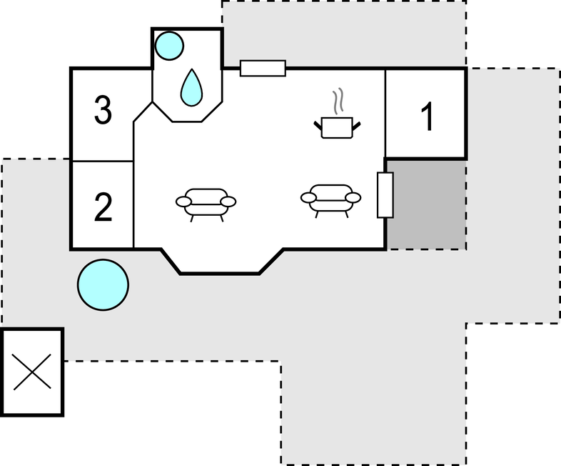 Feriehuse - Egsmark Strand , Danmark - D14103 