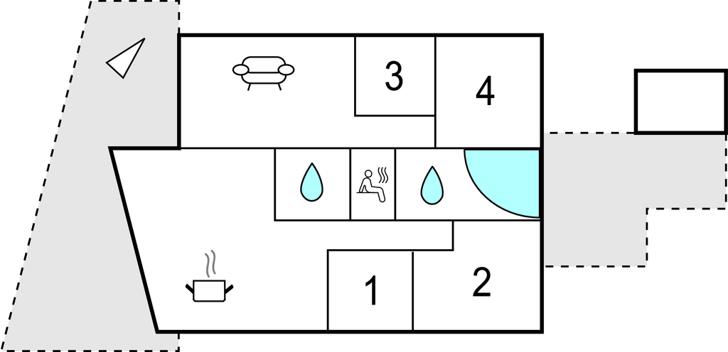 Ferienhaus - Handrup Strand , Dänemark - D15705 