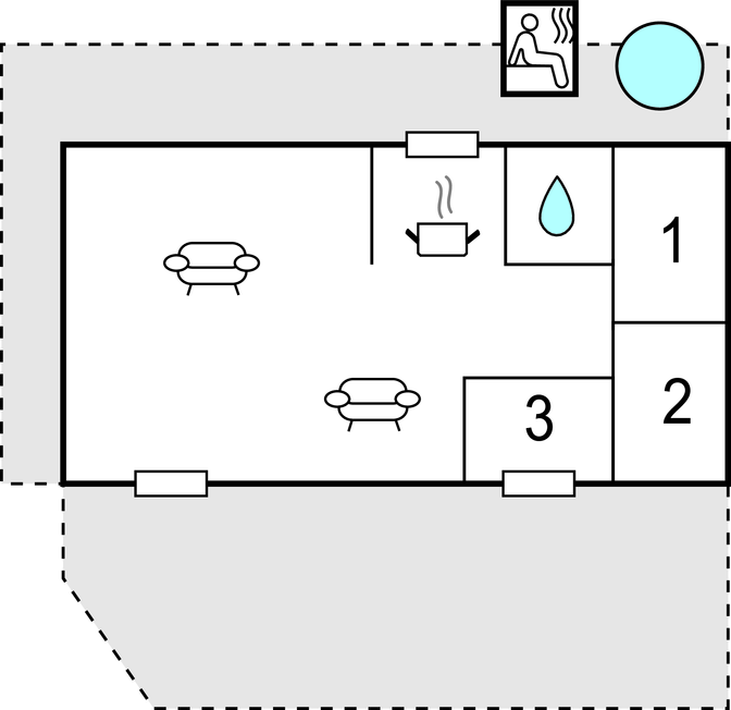 Ferienhaus - Lyngsbæk , Dänemark - D16065 