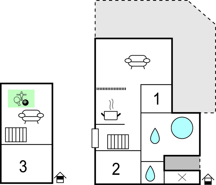 Ferienhaus - Lyngsbæk Strand , Dänemark - D16588 