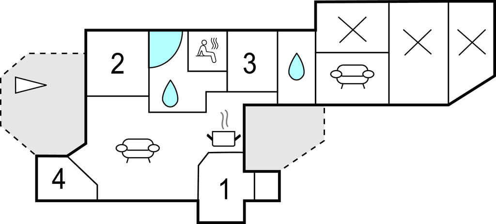 Feriehuse - Femmøller Strand , Danmark - D17581 