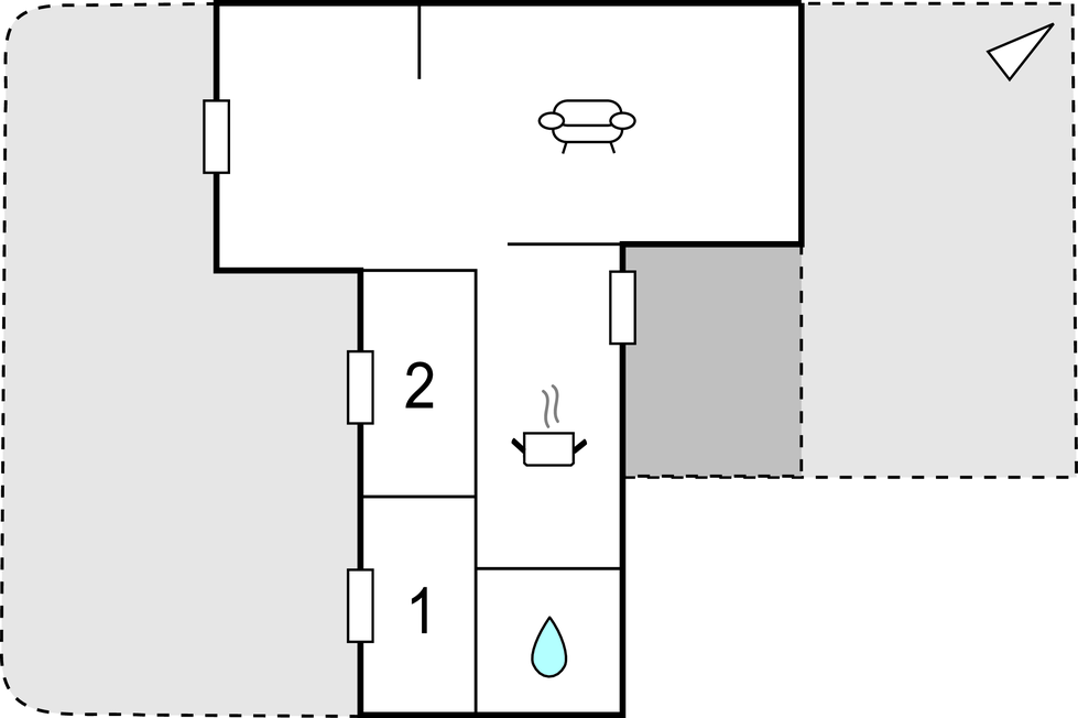 Feriehuse - Femmøller Strand , Danmark - D17869 