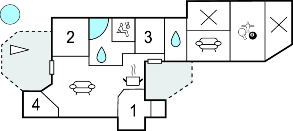 Feriehuse - Lyngsbæk Strand , Danmark - D17013 