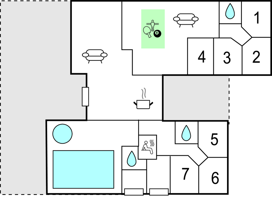 Ferienhaus - Skåstrup Strand , Dänemark - D2145 