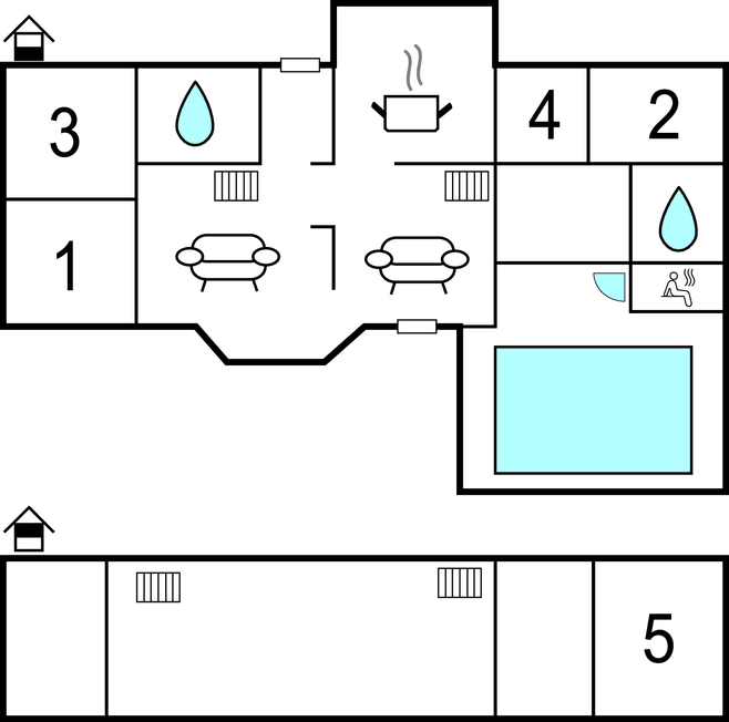 Feriehus - Fuglsø Strand , Danmark - D25135 