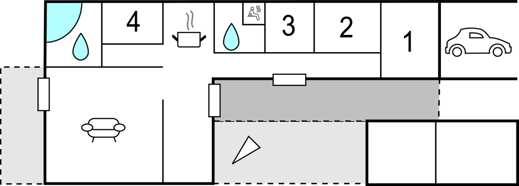 Feriehuse - Pøt Strandby , Danmark - D3030 
