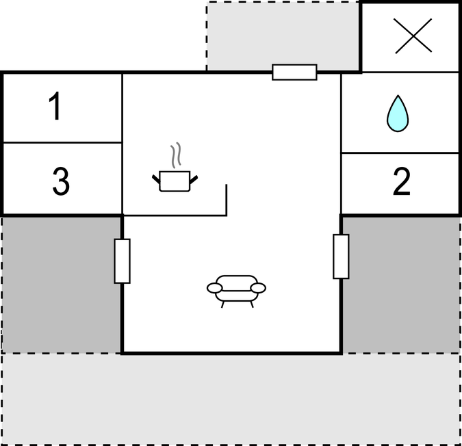 Feriehuse - Fejrup Strand , Danmark - D30026 