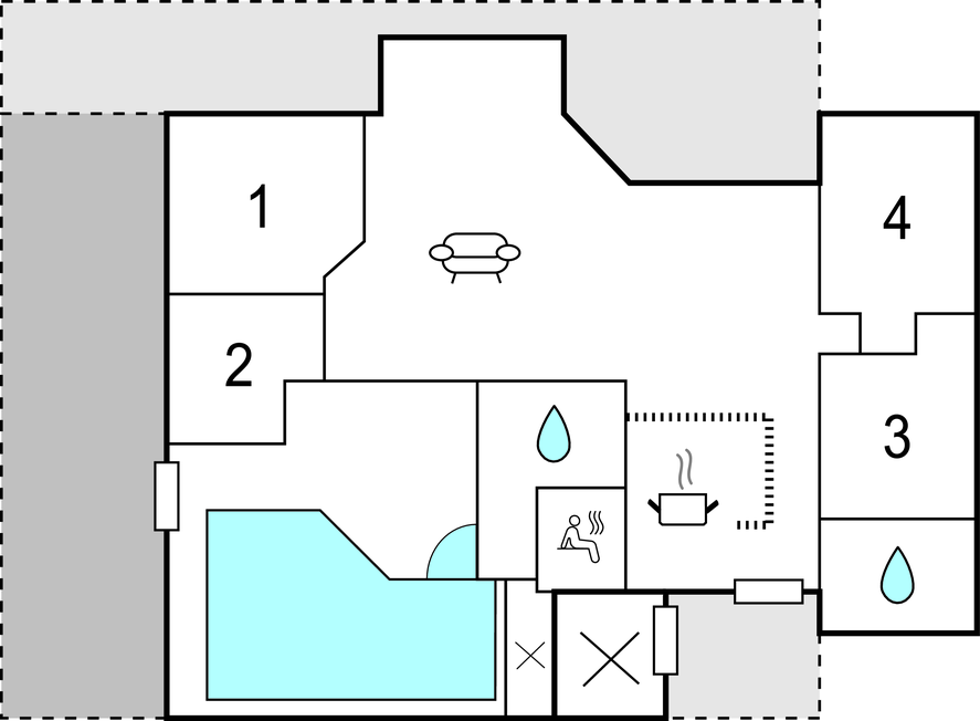 Ferienhaus - Pøt Strandby , Dänemark - D3012 