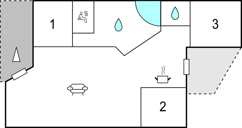 Ferienhaus - Pøt Strand , Dänemark - D3021 