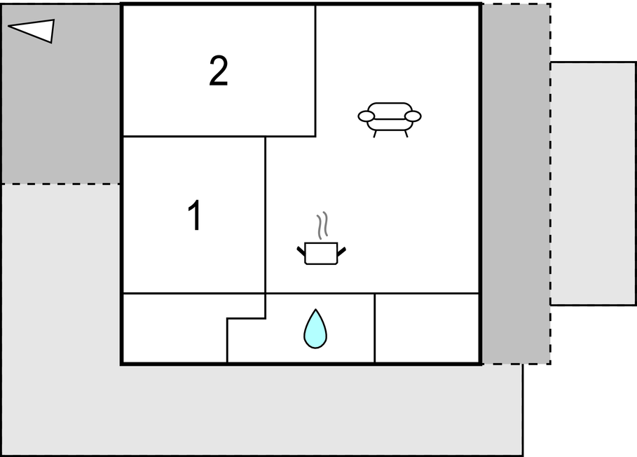 Ferienhaus - Hvidbjerg strand , Dänemark - D3268 