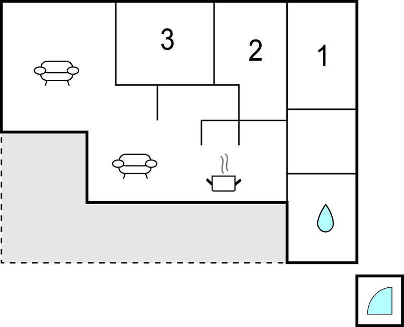 Feriehuse - Juelsminde Strand , Danmark - D3300 