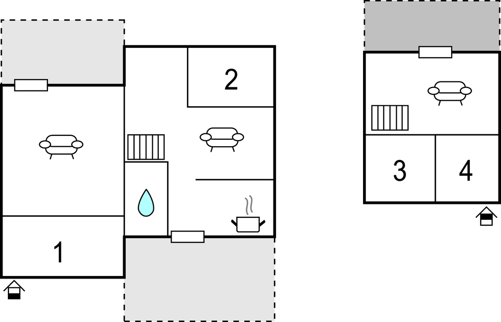 Ferienhaus - Skødshoved Strand , Dänemark - D34105 