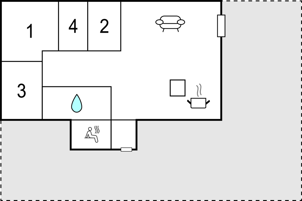 Ferienhaus - Skødshoved Strand , Dänemark - D34303 