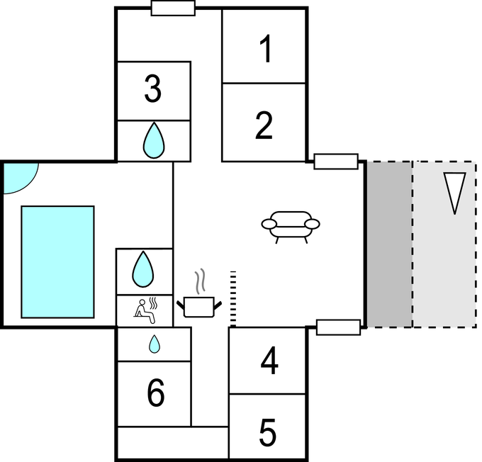 Ferienhaus - Skødshoved Strand , Dänemark - D34710 