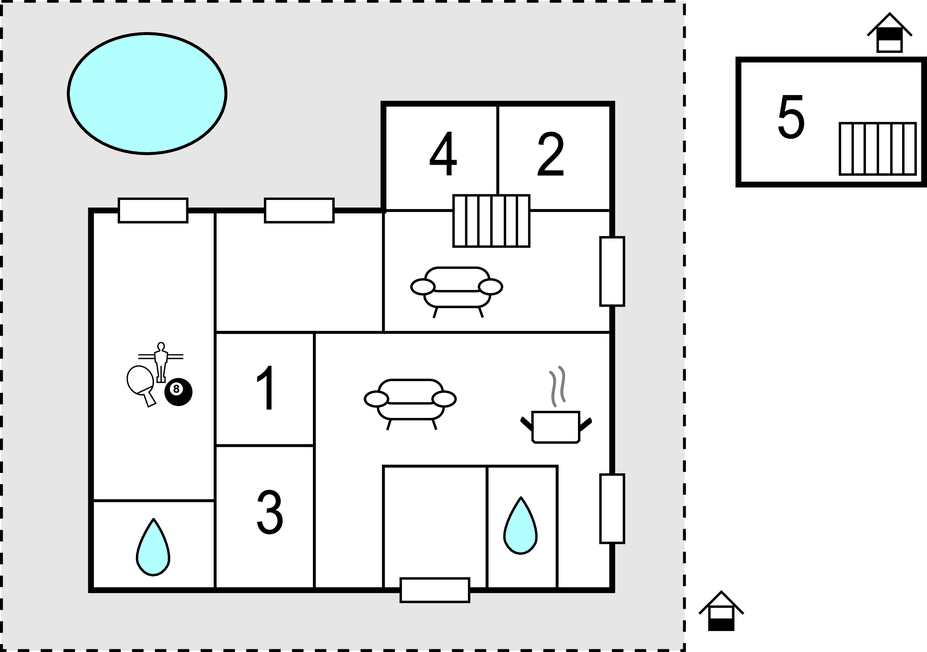 Ferienhaus - Skødshoved Strand , Dänemark - D34001 