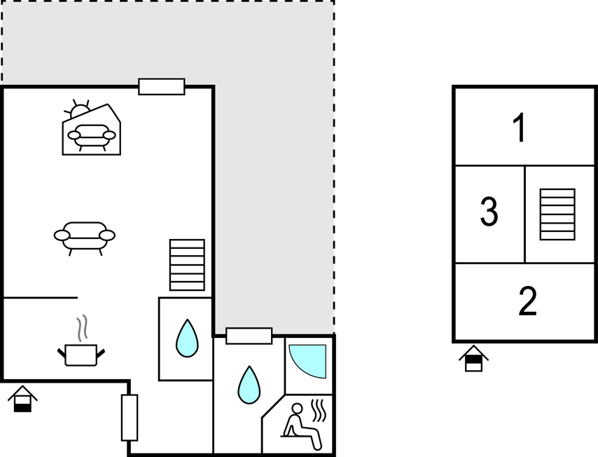 Ferienhaus - Skødshoved Strand , Dänemark - D35370 