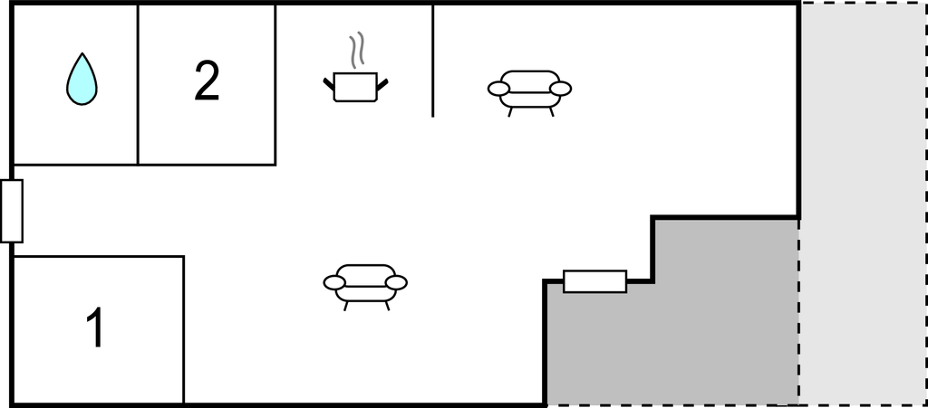 Feriehus - Dejret Klit , Danmark - D36414 