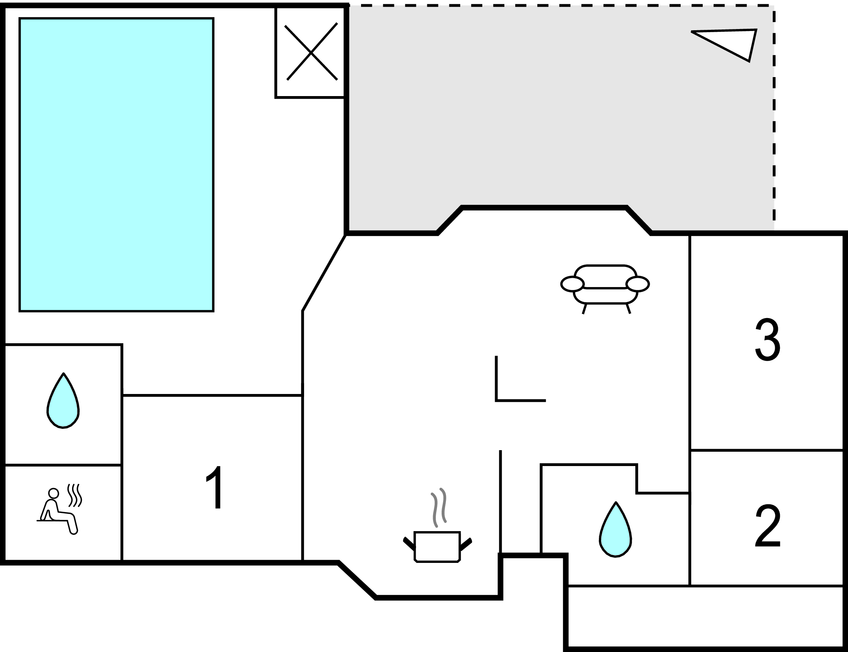 Feriehuse - Dejret Klit , Danmark - D37850 