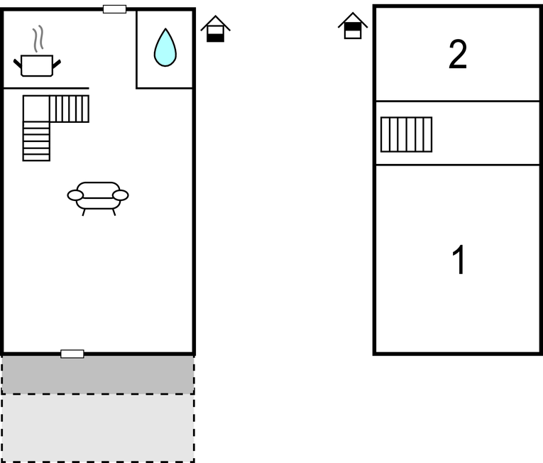 Ferienhaus - Knebel Strand , Dänemark - D39149 