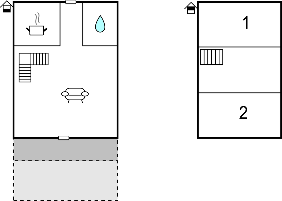 Feriehuse - Knebel Strand , Danmark - D39298 