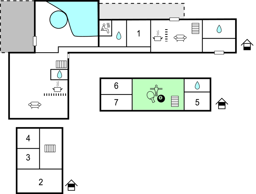Feriehuse - Knebel Strand , Danmark - D39539 