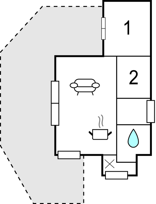 Ferienhaus - Dyngby Strand , Dänemark - D4035 