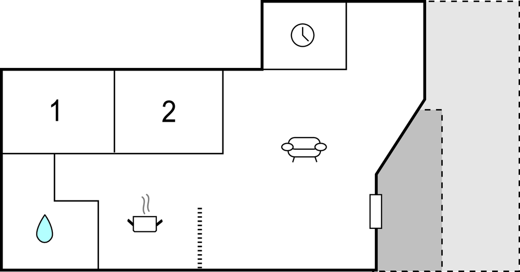 Feriehuse - Følle Strand , Danmark - D50365 