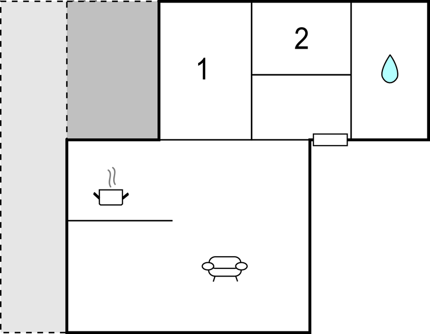 Feriehus - Følle Strand , Danmark - D50114 