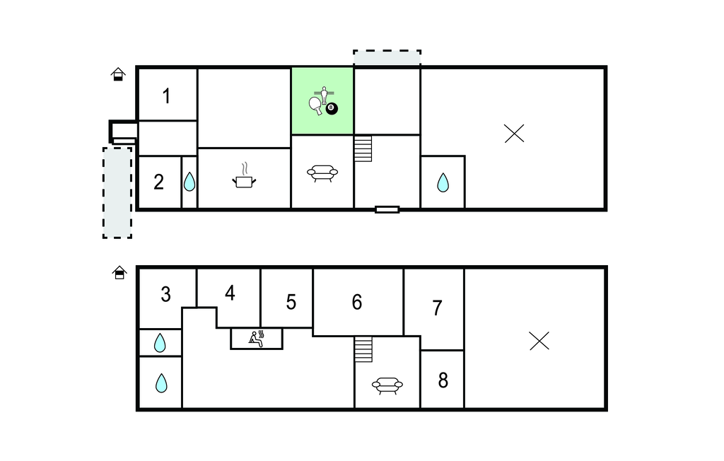 Ferienhaus - Følle Strand , Dänemark - D50501 