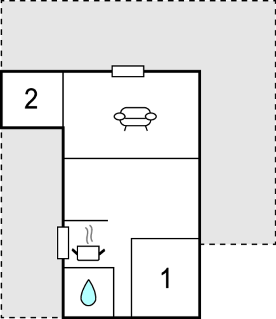 Feriehus - Følle Strand , Danmark - D50019 