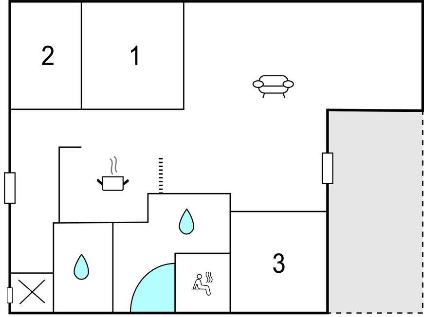 Ferienhaus - Egense Strand , Dänemark - D6174 