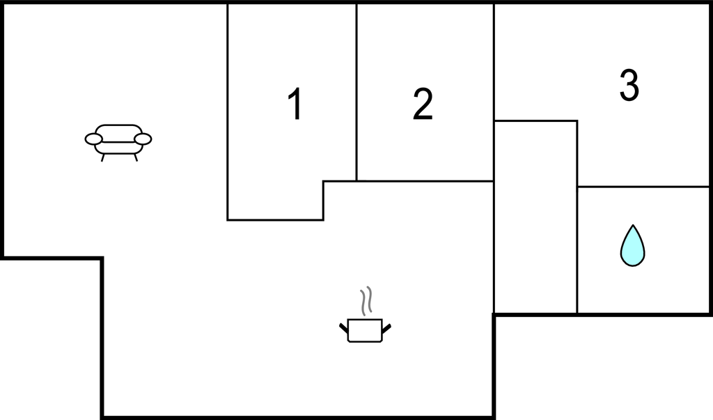 Feriehuse - Øster Hurup , Danmark - D62124 