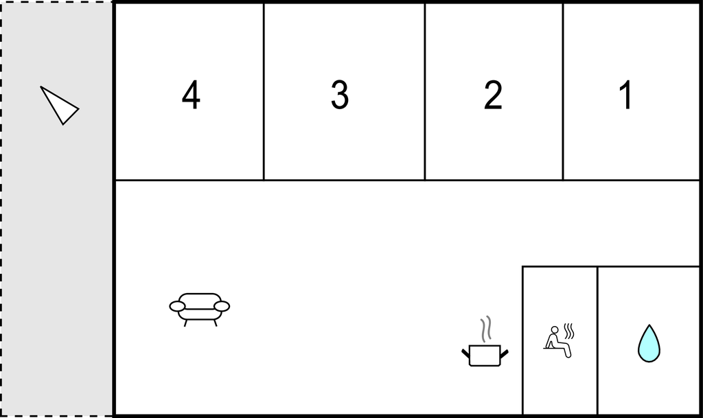 Feriehuse - Øster Hurup , Danmark - D62564 