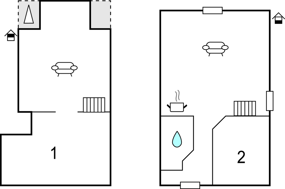 Semesterhus - Hobro , Danmark - D63006 
