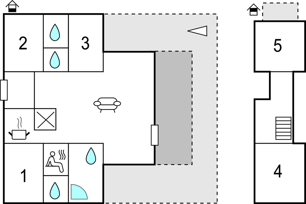 Feriehuse - Helberskov , Danmark - D63015 
