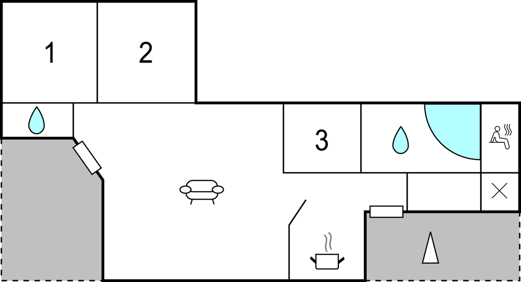 Feriehuse - Helberskov , Danmark - D63688 