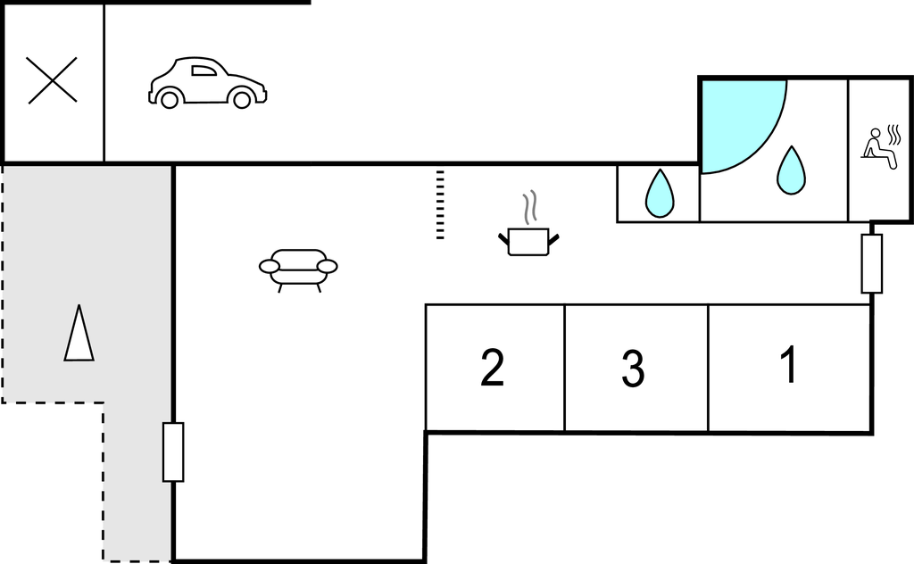 Feriehuse - Helberskov , Danmark - D63727 