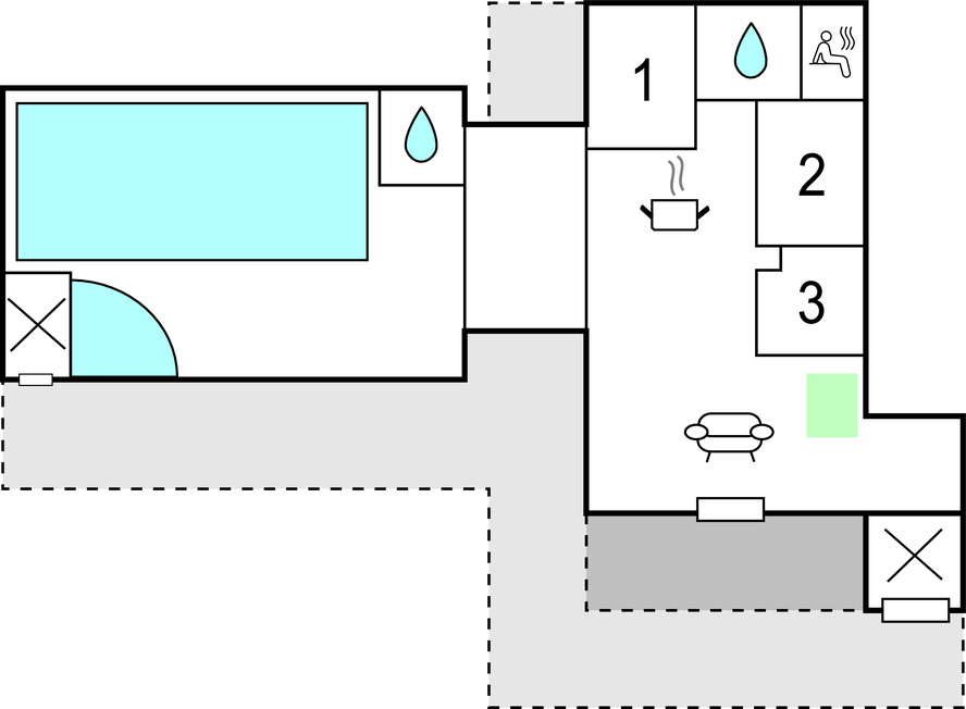 Ferienhaus - Helberskov Strand , Dänemark - D6377 