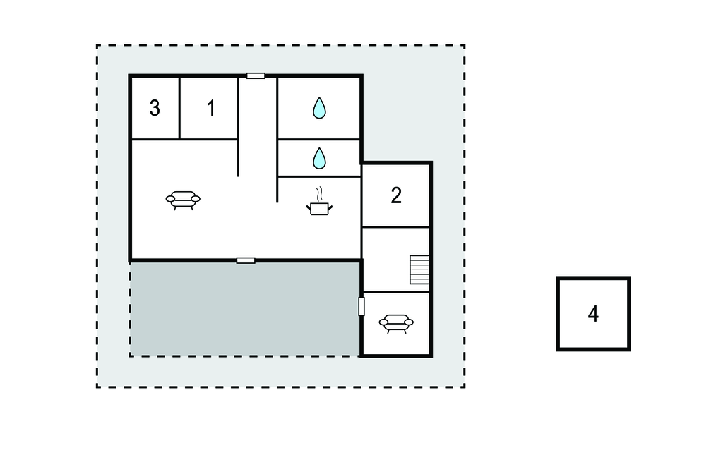 Location de vacances - Als Odde/Helberskov , Danemark - D63420 