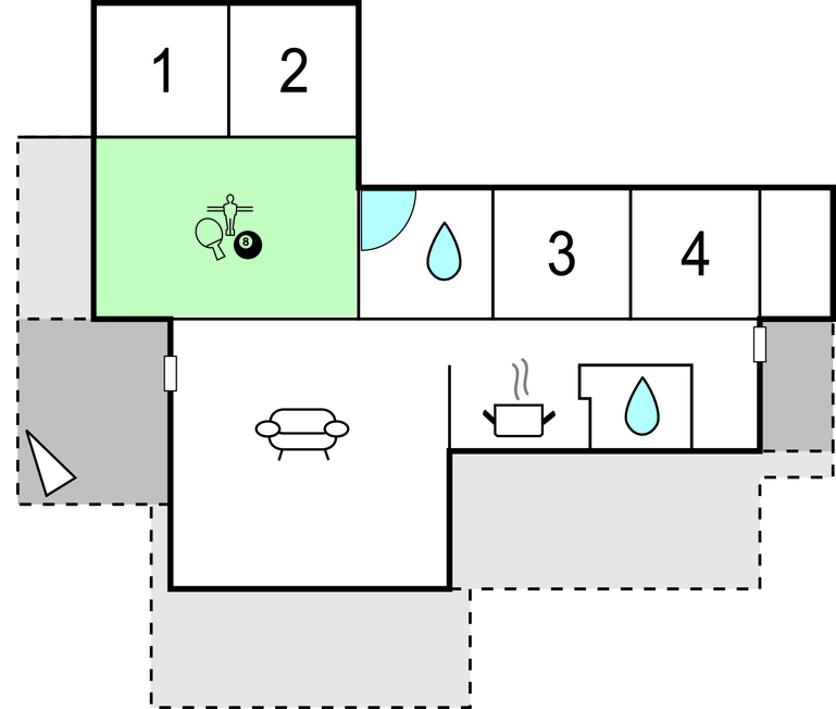 Feriehuse - Øster Hurup Strand , Danmark - D6447 