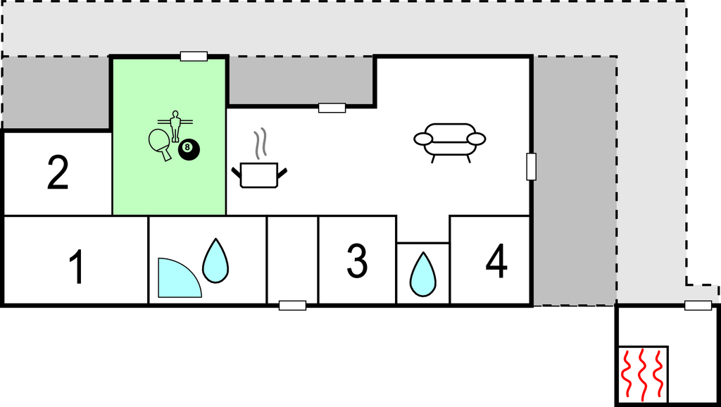 Feriehuse - Grenå Strand , Danmark - D70022 