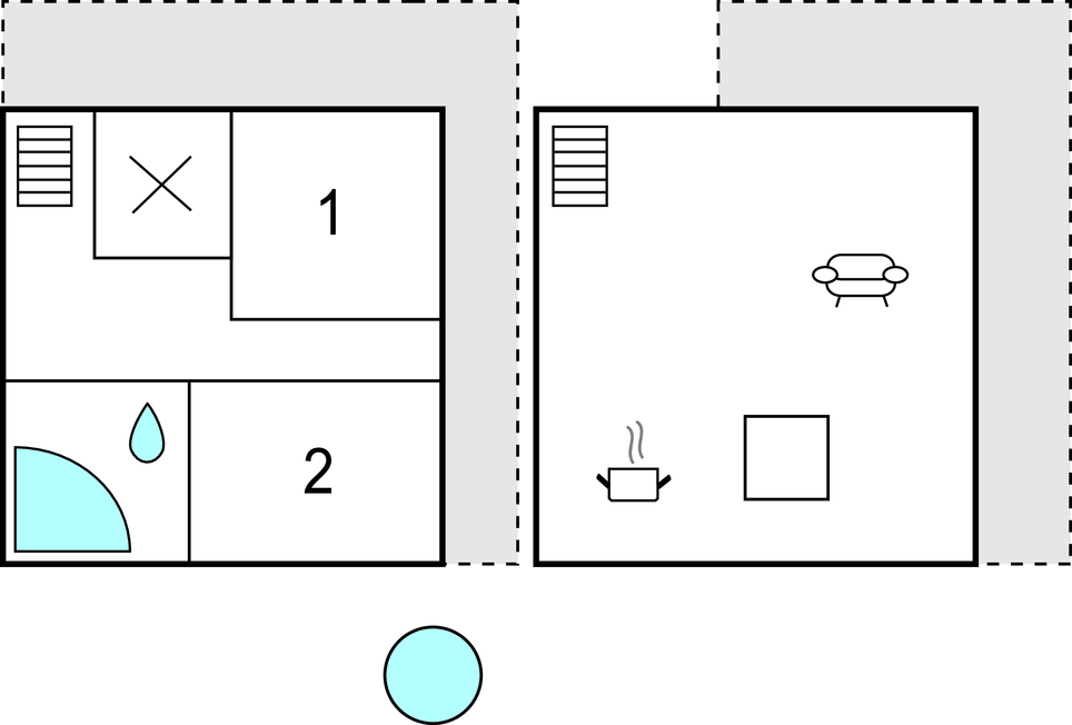 Feriehuse - Grenå , Danmark - D70108 